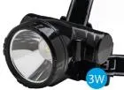 Фонарь налобный, аккум. КОСМОС 3W LED, Li-On аккумулятор, встроенное з/у, шнур micro usb