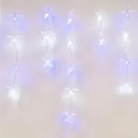 ULD-E5505-196/DTK WHITE-BLUE IP20 STARS-1 Занавес светодиодный фигурный "Звёздочки-1", 5,5х 0,5м