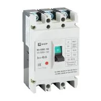 Выключатель автоматический ВА-99МL 100/40А 3P 18кА EKF Basic