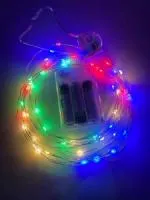 ENIN - 5NM ЭРА Гирлянда LED Нить 5 м мультиколор, АА (100/2500)
