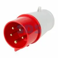 Вилка 025 переносная 3Р+РЕ+N 32А 380В IP44 REXANT, 11-8905