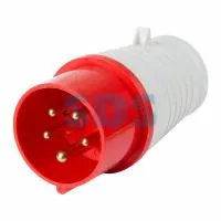 Вилка 015 переносная  3Р+РЕ+N 16А 380В IP44 REXANT, 11-8902
