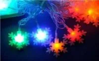 ULD-S0700-050/DTA MULTI IP20 SNOWFLAKES-3 Гирлянда светодиодная с контроллером «Снежинки-3», 50 с/д