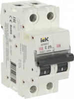 ARMAT Автоматический выключатель M06N 2P C 25А IEK